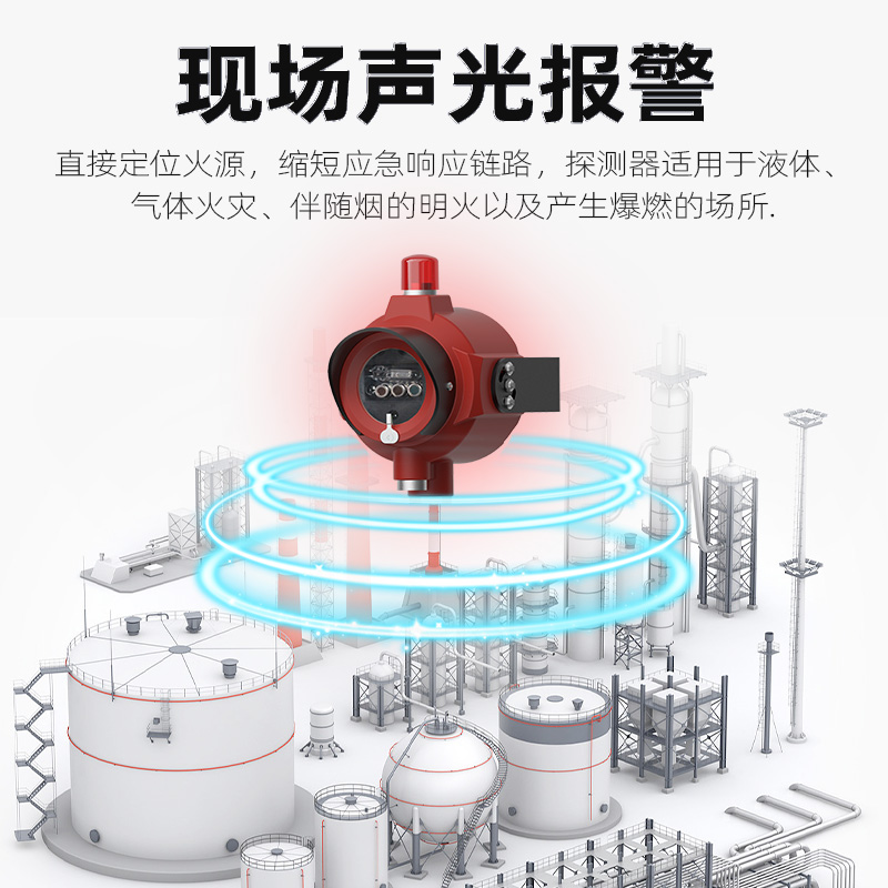 GSS800B-IR3三波长点型红外火焰探测器(三波长，隔爆型) 