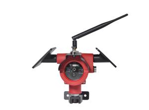 太阳能板带摄像太阳能供电火焰探测器